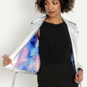 Blackmilk Time Traveler Galaxy Moto Jacket - Limited